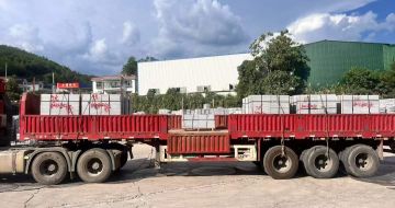 七台河 芝麻灰花岗岩地铺石出货日常