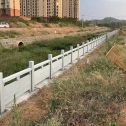 七台河 白麻河道栏杆效果展示图