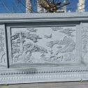 七台河 芝麻白大型照壁，屏风，影壁
