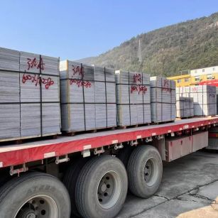 七台河 芝麻灰地铺石出货日常