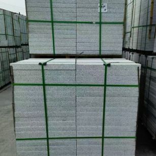 七台河 芝麻白火烧，园林广场市政工程地铺石，1.8~5.0厚均有现货