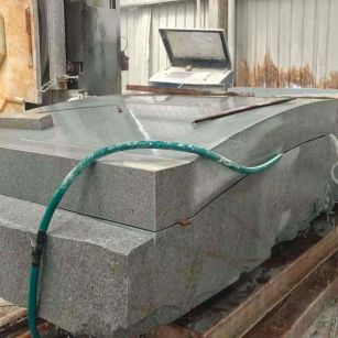 七台河 芝麻灰异型加工-拱桥