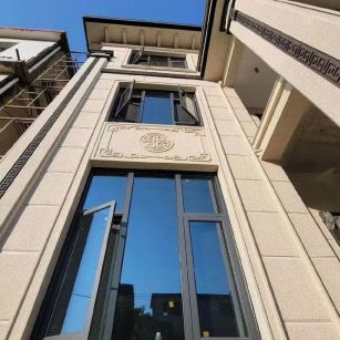 七台河 黄金麻荔枝面别墅外墙干挂效果展示