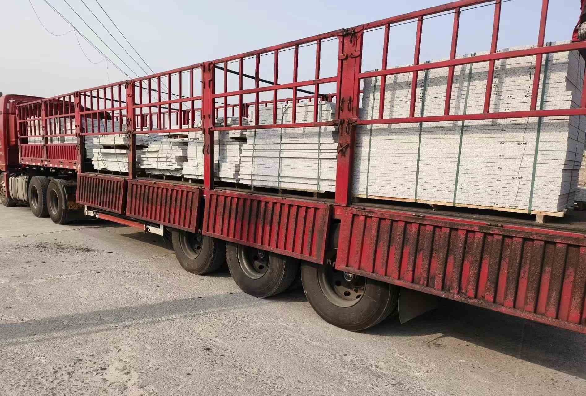 七台河 白麻荔枝面外墙干挂，工厂装车日常