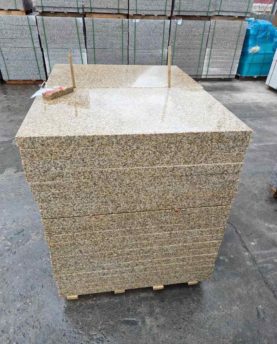 七台河 湖北黄金麻花岗岩石材荔枝面外墙石材