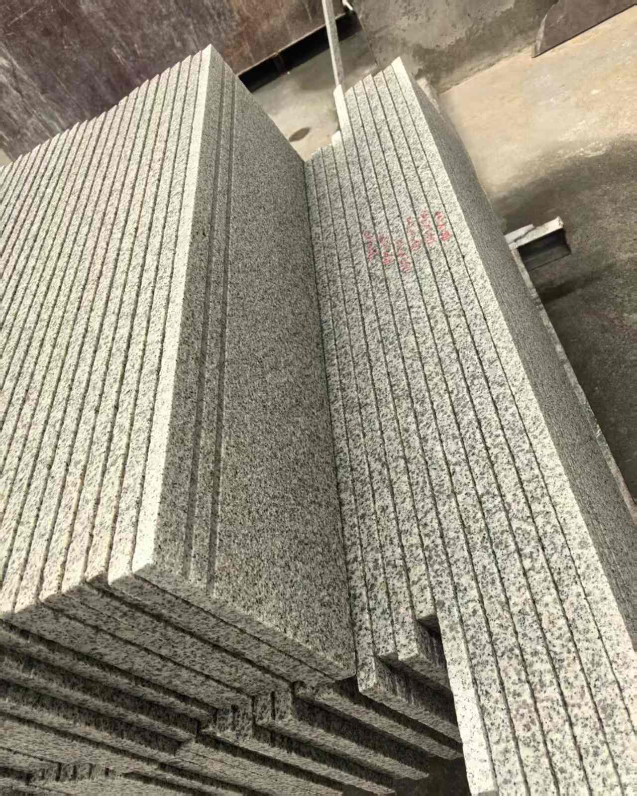 七台河 白麻荔枝面花岗岩楼梯踏步