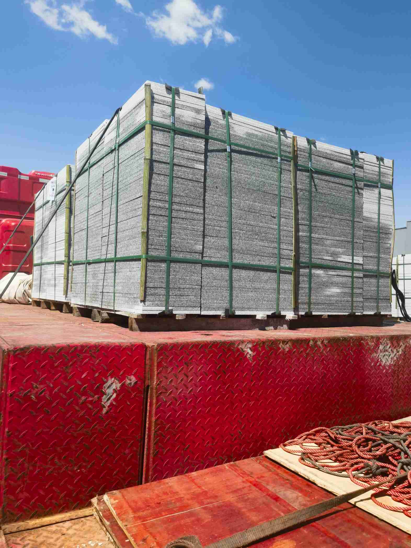 七台河 芝麻白火烧规格板地铺石300*600/600*600